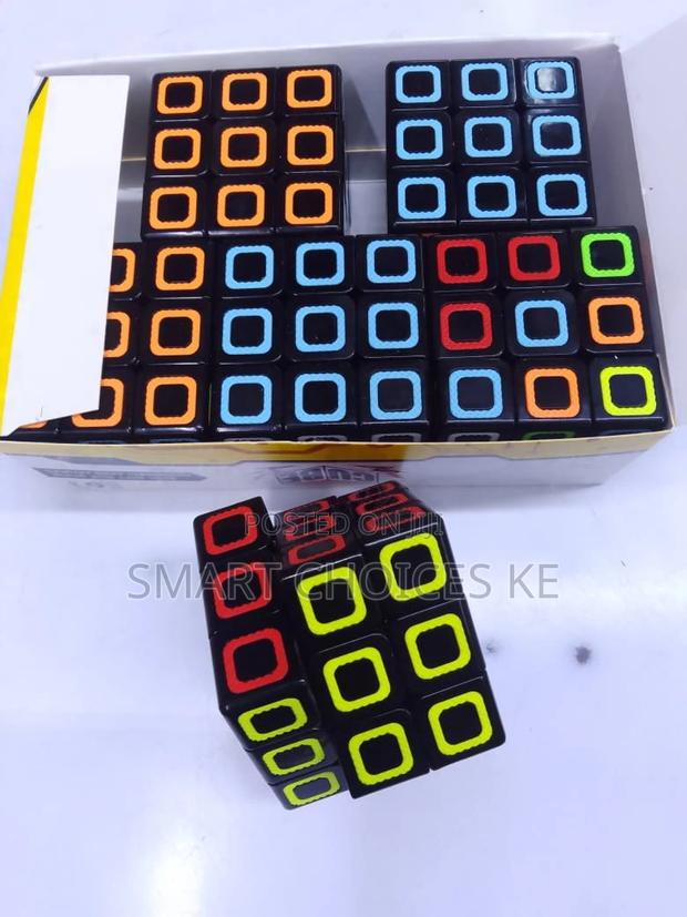 Coloured 3 × 3 Cube - main view