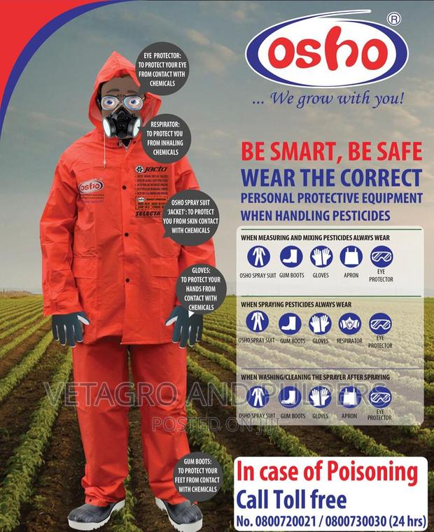 Osho Spray Suit/ Uniform - main view