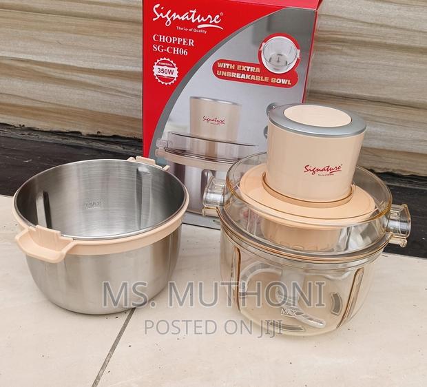 High Quality Electric Chopper* With 2 Bowls - main view