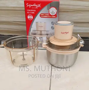 High Quality Electric Chopper* With 2 Bowls