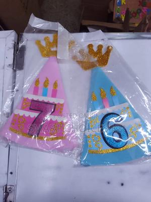 Number Birthday Hats - main view