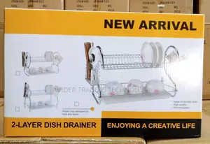 2layer Dishrack Stainless