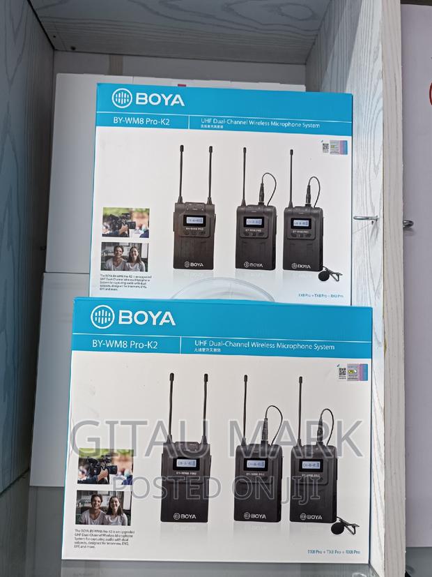 Boya by-Wm8 Pro- Dual Wireless Microphone - thumbnail 2