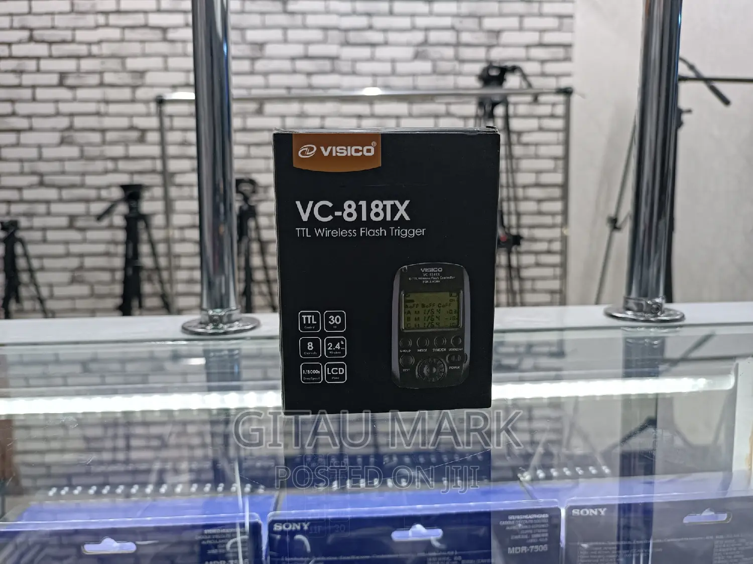 Visico VC-818TX Wireless Flash Trigger for Canon