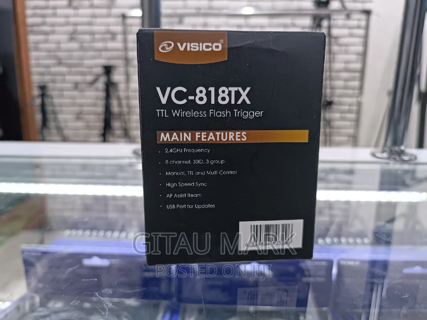 Visico VC-818TX Wireless Flash Trigger for Canon