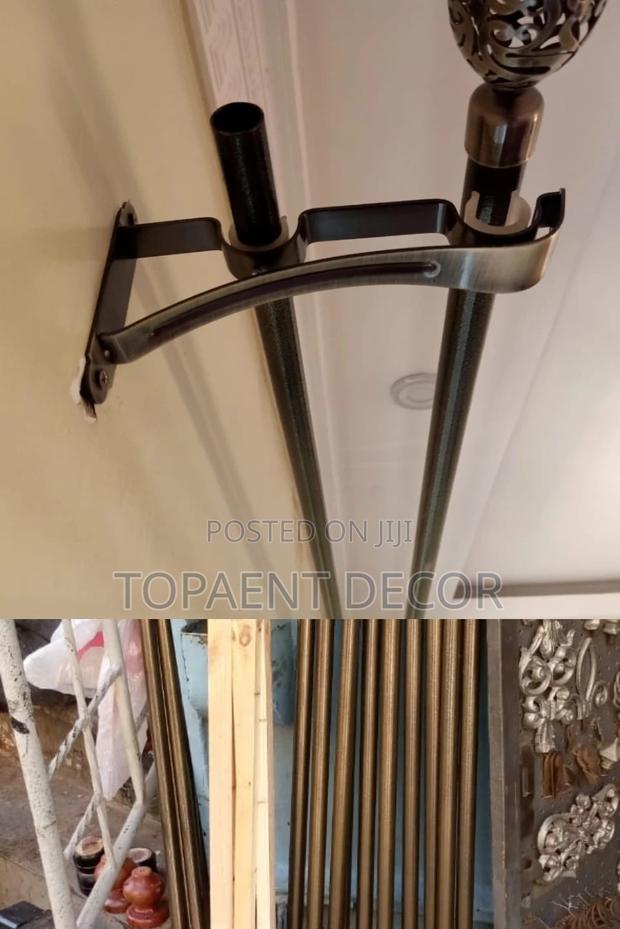 Local Powder Coated Jua Kali Curtain Rods