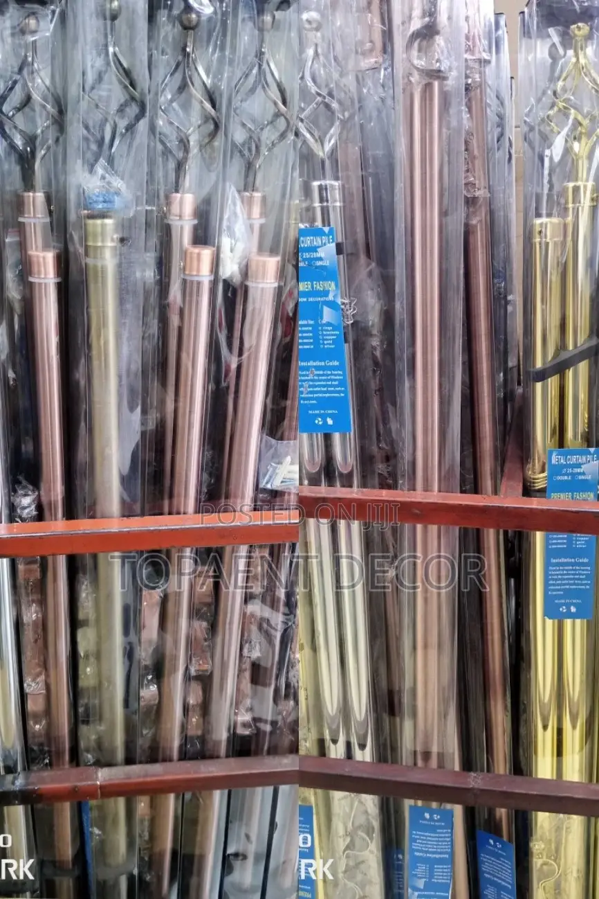 2M Double Curtain Rods 2M Double Curtain Rods