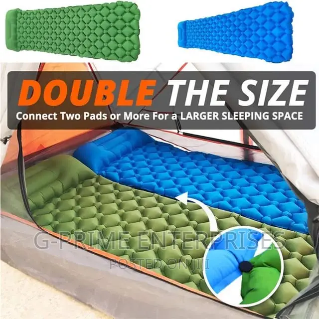 Inflatable Camping Mat /Single Air Mat for Camping Tents