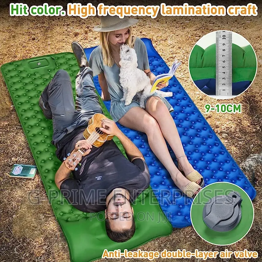 Inflatable Camping Mat /Single Air Mat for Camping Tents