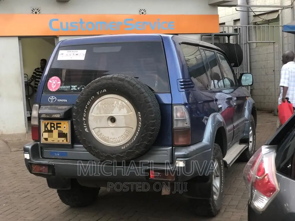 Toyota Land Cruiser Prado 3.0 D-4D 2002 Blue
