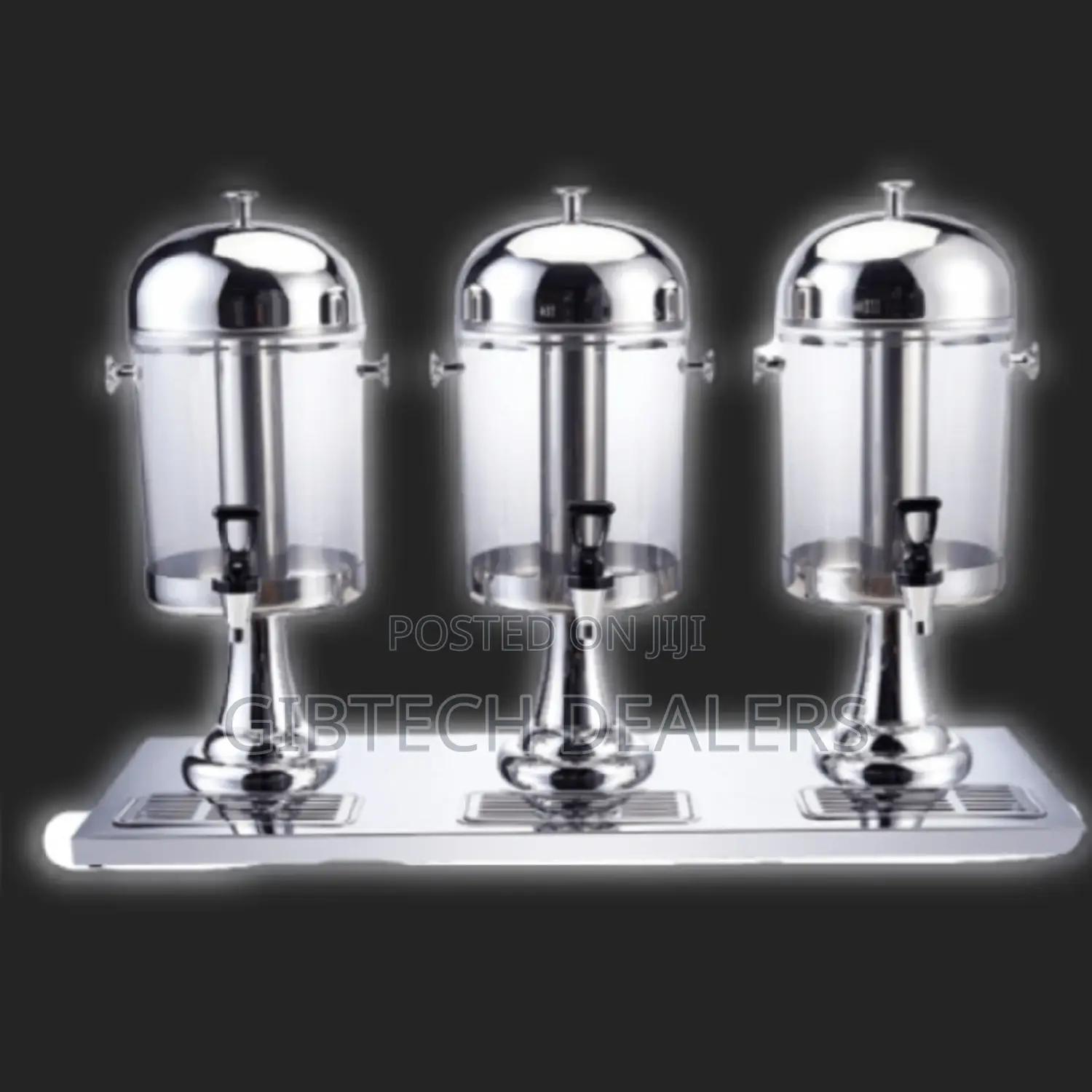 Triple Jug Juice Dispenser