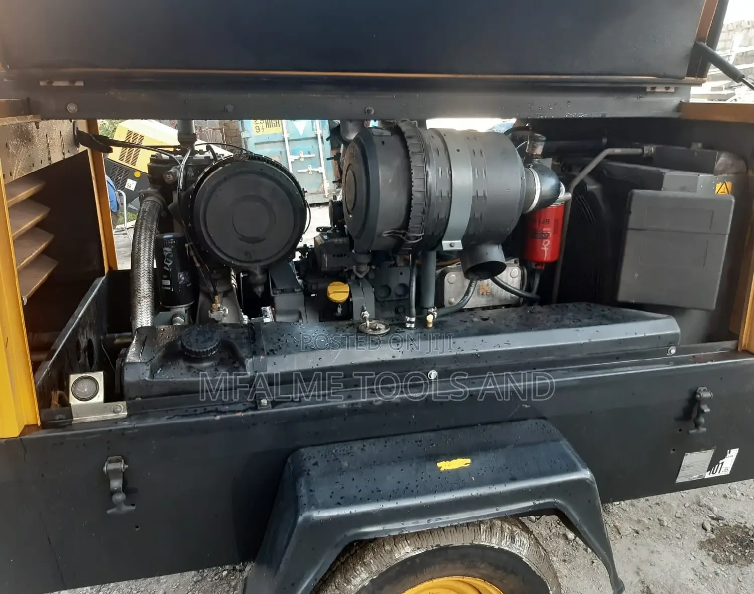 Compressor 2004 Atlascopco 4cyl Deutz 400cfm 15bar Max Ex-Uk