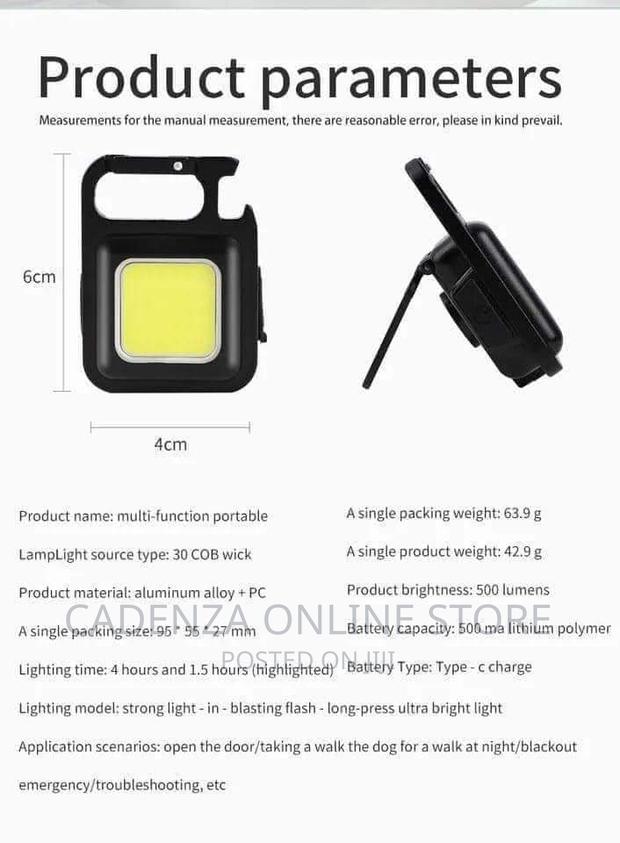 Multifunctional Mini Flashlight - thumbnail 4