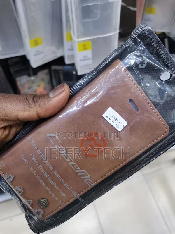 Caseme - iPhone SE / 7 / 6S Leather Case Fli - thumbnail 3