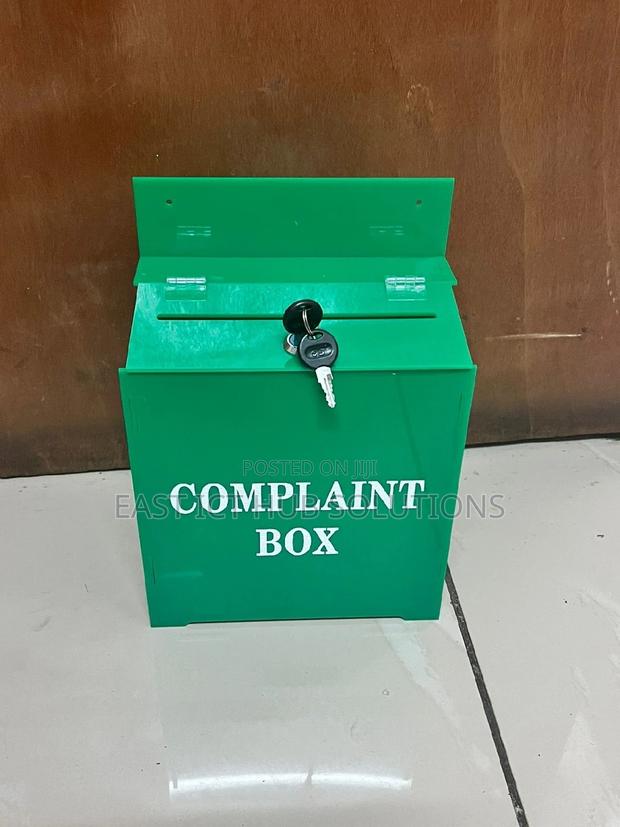 Quality Acrylic Suggestionbox With Lock - Secure And Safe - thumbnail 3