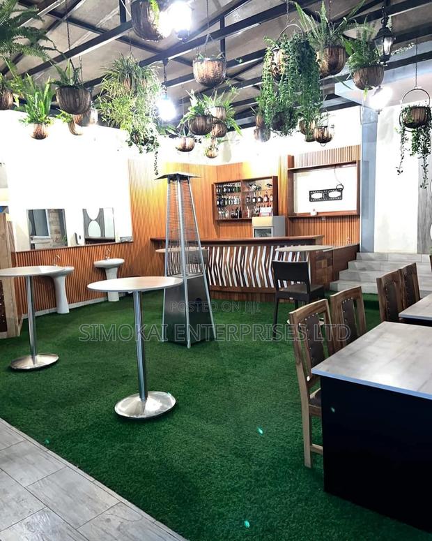 Pyramid Patio Heaters (Black Silver) - main view