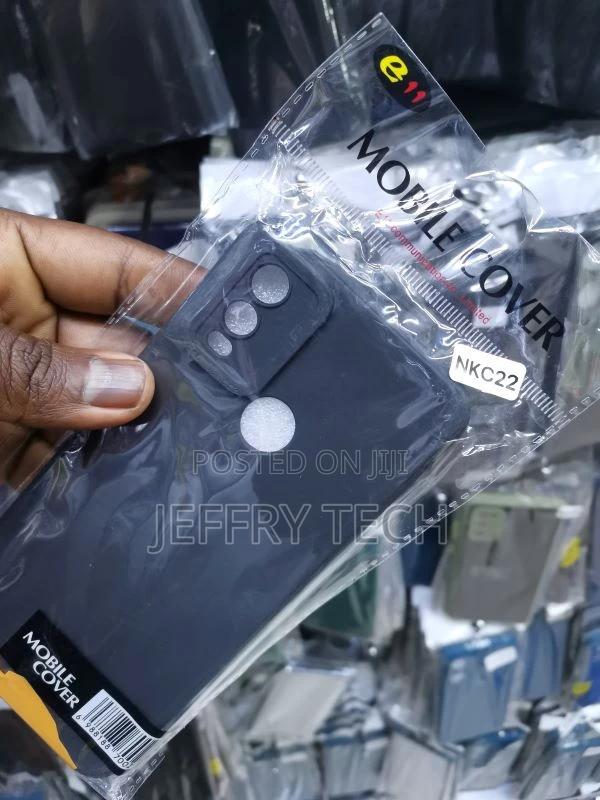 Nokia C22 Silicone Case TPU Black - thumbnail 3