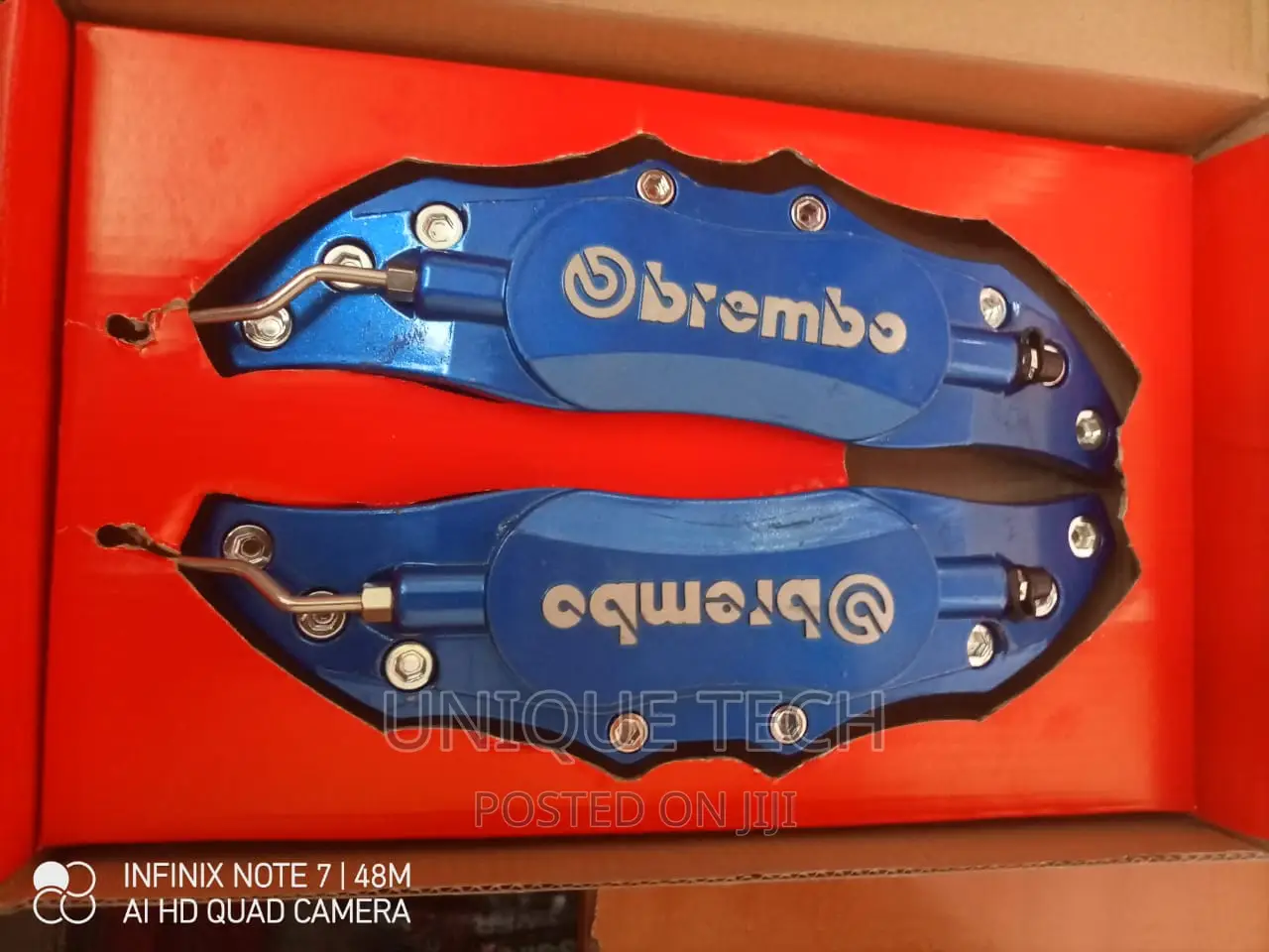 2 PCS SET Brembo Brake Calipers Covers - Blue