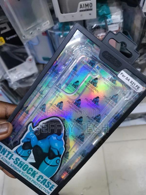 Gorilla Anti Burst Clear Case Galaxy S21 FE - thumbnail 2