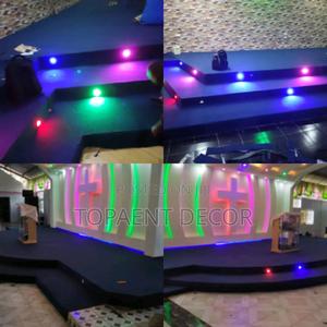 Altar Blue Carpet Altar Blue Carpet Altar Blue Carpet - main view