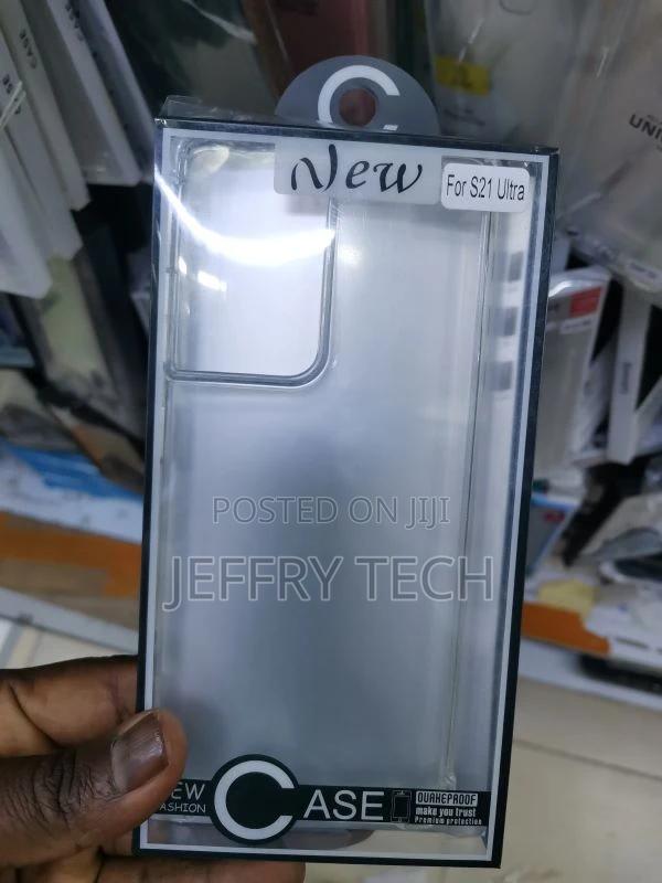 Anti-Shock Case for Samsung Galaxy S21 Ultra – Clear
