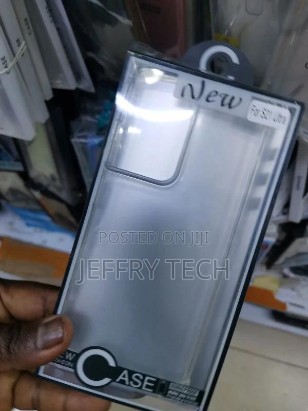 Anti-Shock Case for Samsung Galaxy S21 Ultra – Clear - thumbnail 2