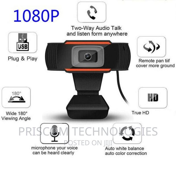 USB Web Camera 1080P HD Computer Laptop Webcams Built-in Mic