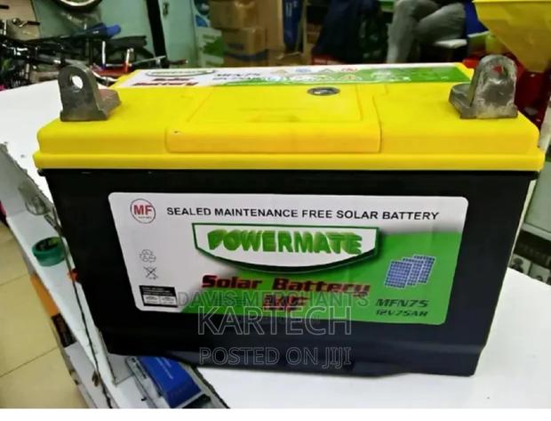 Powermate 75AH Solar Battery - main view