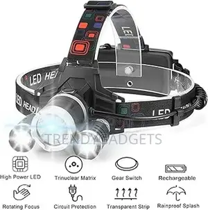 Headlamp Rechargeable