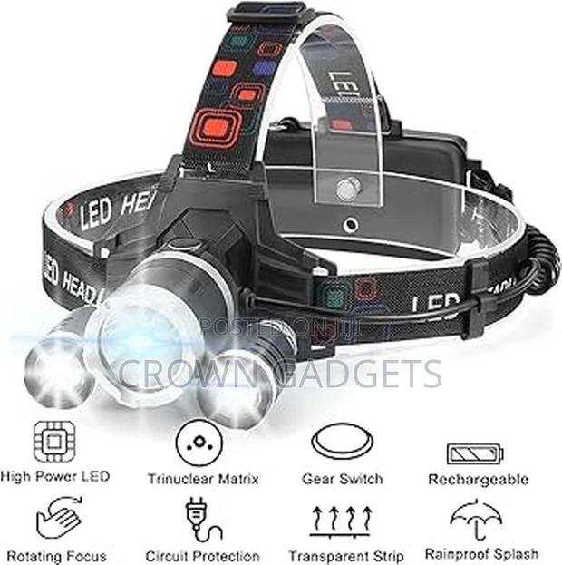 Headlamp Rechargeable - main view