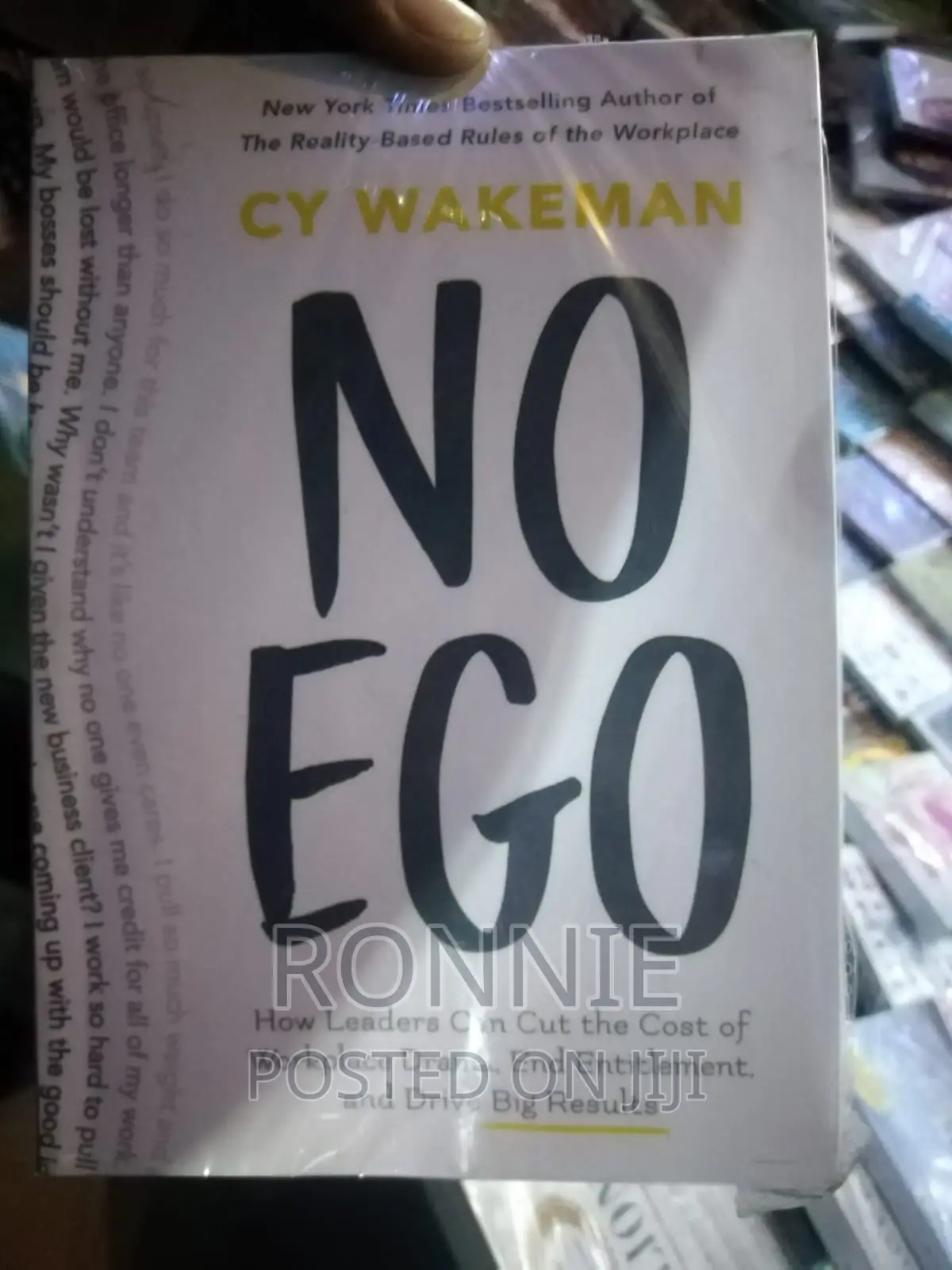 No Ego: Book by Cy Wakeman