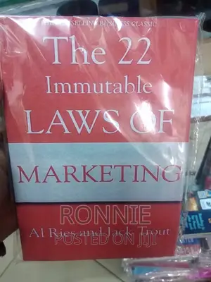 The 22 Immutable Laws of Marketing Book by Al Ries and Jack