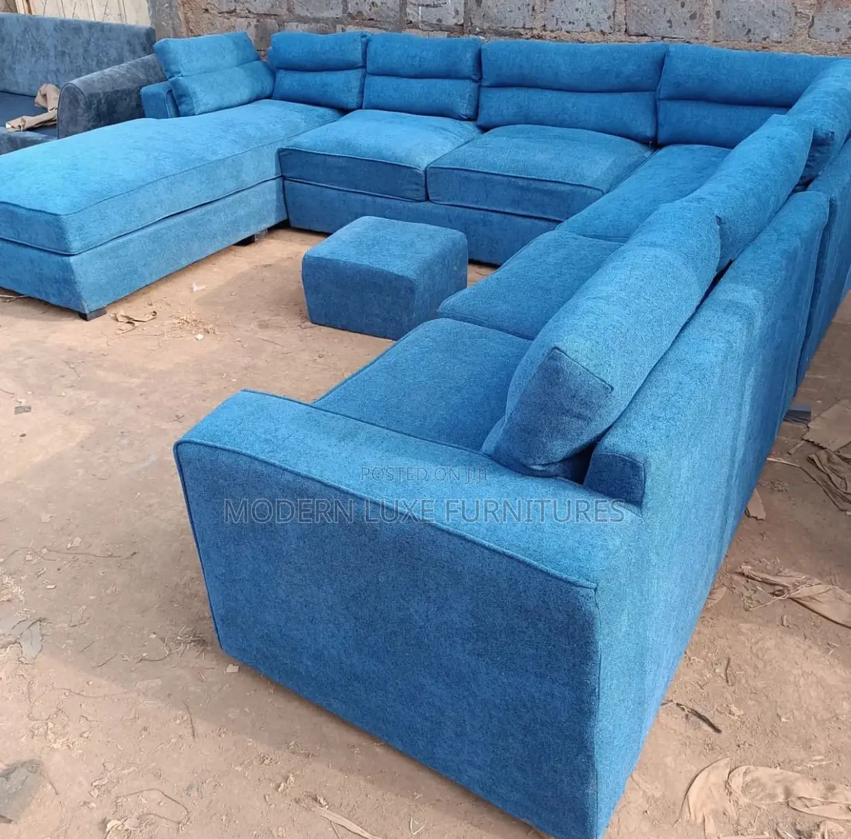 12 Seater U Shaped Sofa