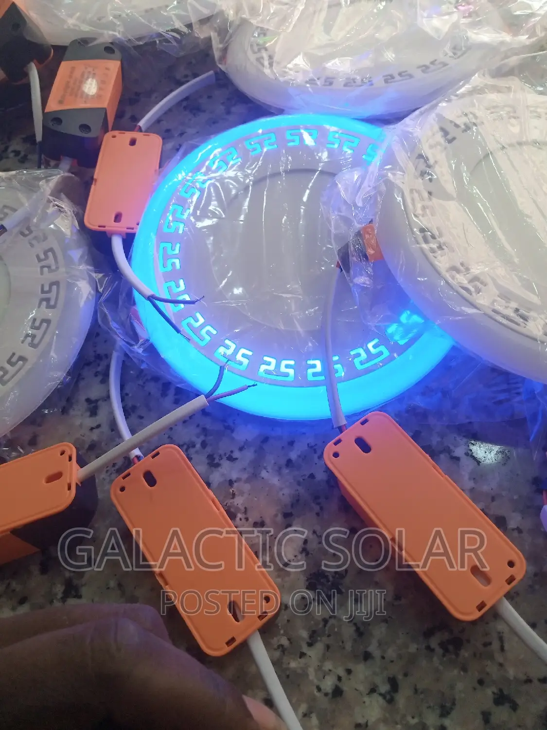 6+3 Panel Light Blue and White