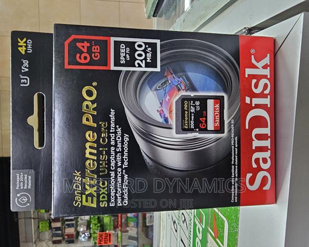 Extreme Pro SD 64gb - thumbnail 2