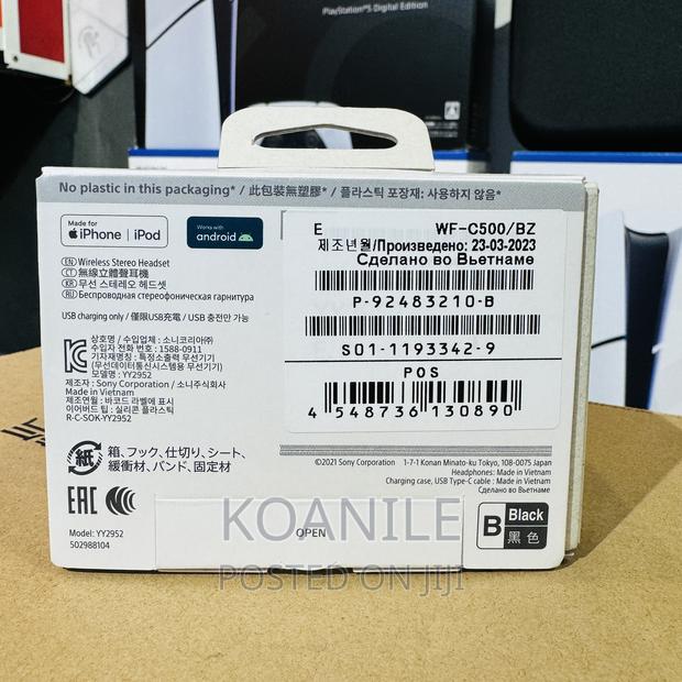 Sony WF-C500 Bluetooth Wireless Earbuds - thumbnail 3