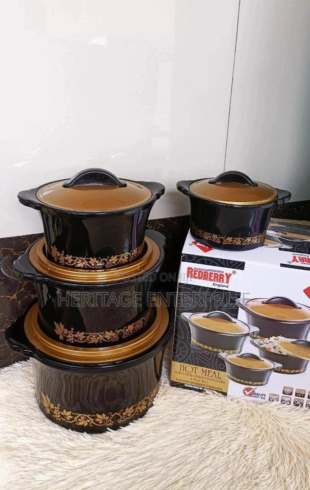 4pcs Redberry Quality Kitchen Hotpots .