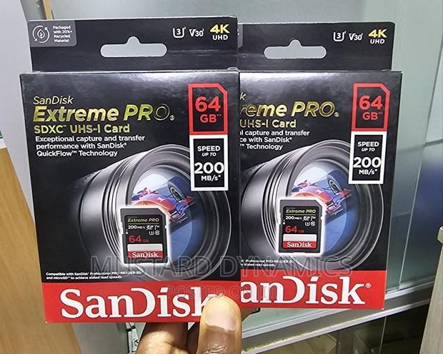 SD Card 64gb - main view