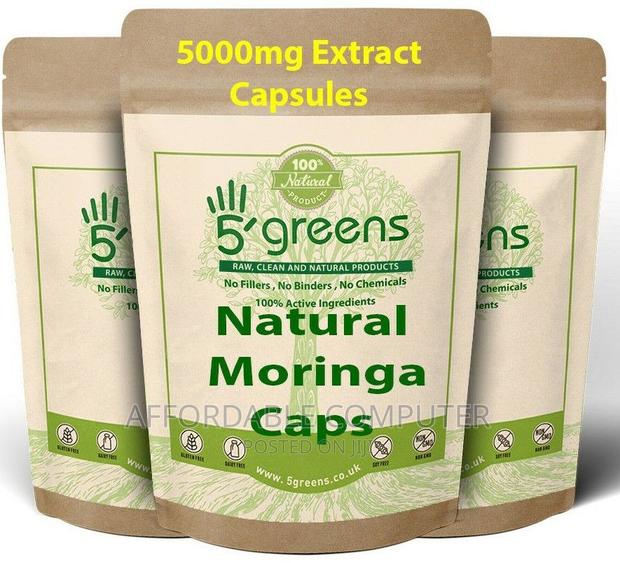 Natural Moringa Capsules 5000mg Per Capsule 90pcs 3months