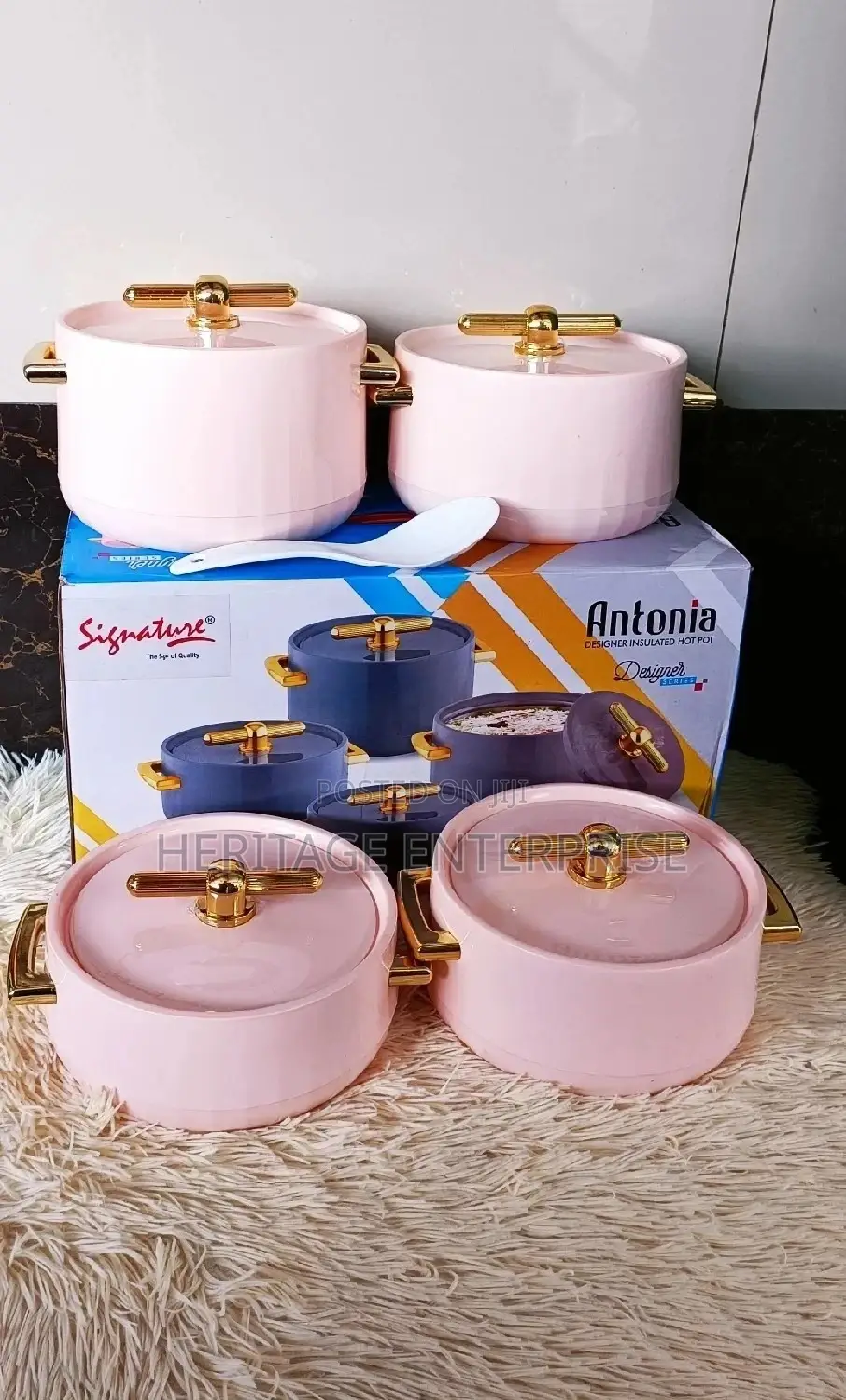 Hotpots - 4 Piece Food Warmer Server Hot Pot.