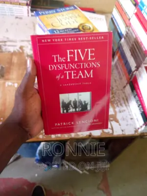 The Five Dysfunctions of a Team Book by Patrick Lencioni