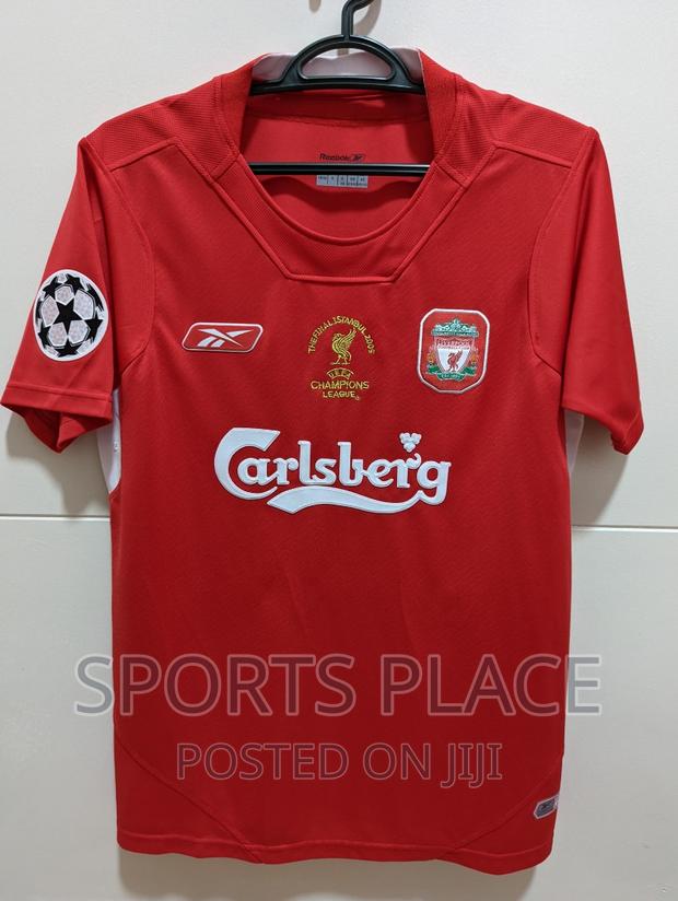 Liverpool Istanbul 2005 Final Retro Collectable Jersey - main view