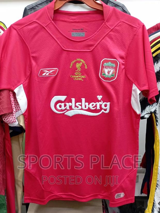Liverpool Istanbul 2005 Final Retro Collectable Jersey - thumbnail 3