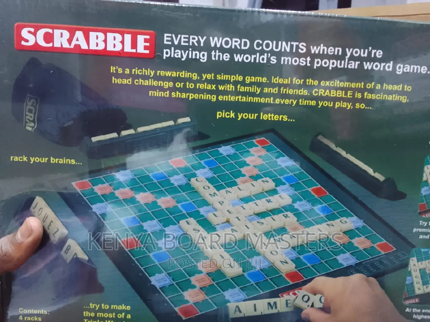Scrabble Baord Game for Family Fun Get One