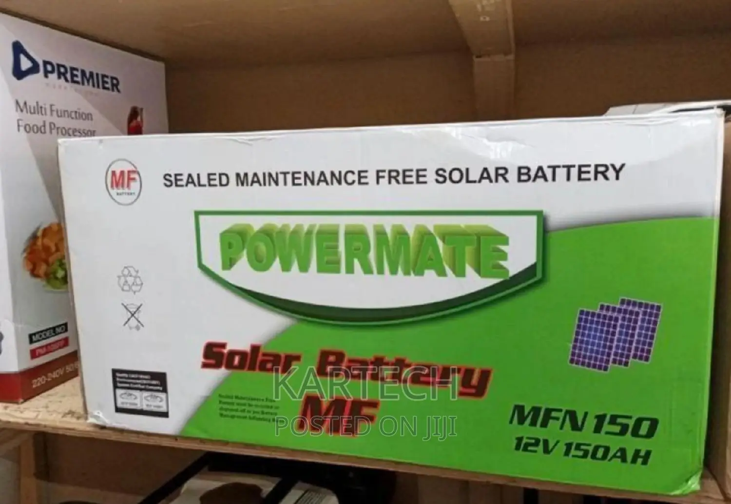 Powermate 150AH Maintenance Free Solar Battery