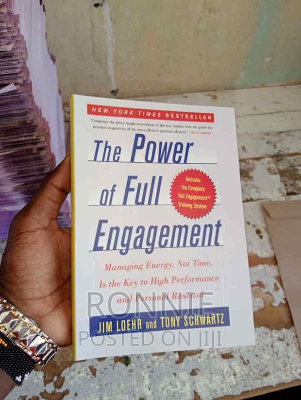 The Power of Full Engagement Book by Jim Loehr and Tony SCHW