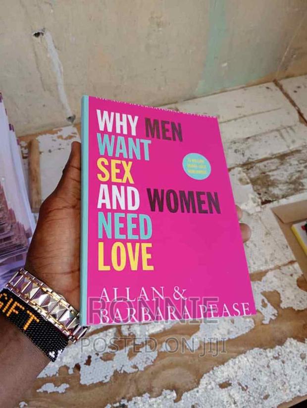 Why Men Want Sex And Women Need Love:By Allan Pease And Barb