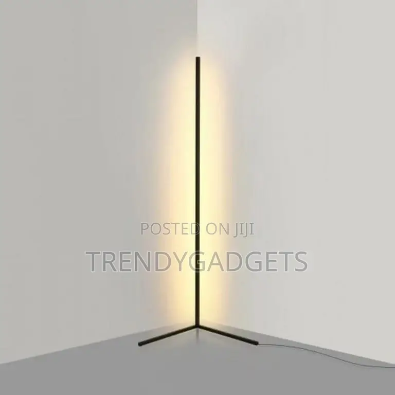 Led Corner Floor Lamp Strip Dimmable Mood Warm Light