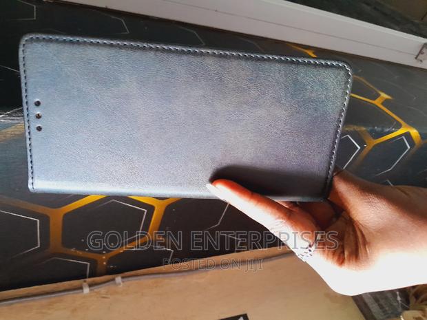 Black Redmi 13C Leather Cover - thumbnail 2