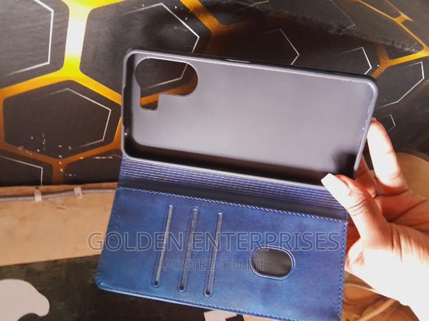 Redmi 13C Blue Leather Cover - thumbnail 2